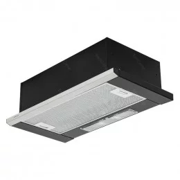 Вытяжка телескопическая KRONA Kamilla slim 600 black/inox                                                                                                                                                                                                 