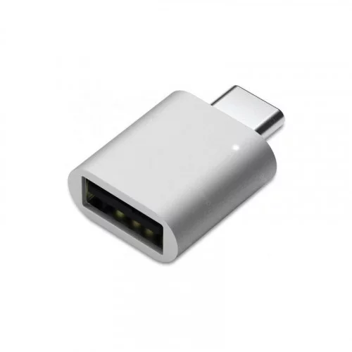 Переходник USB Type-C - USB 3.0 KS-is (KS-388S) серебристый 