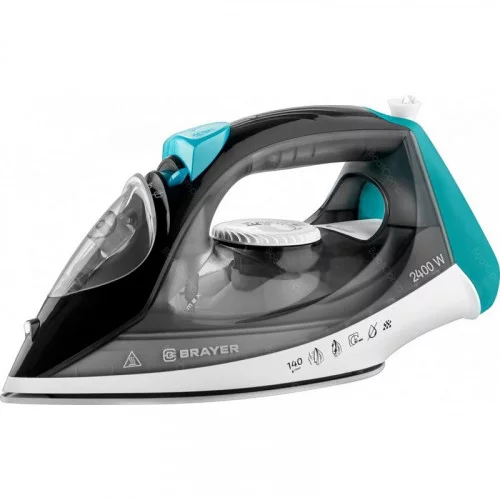 Утюг Brayer BR4008 серый/зелёный 
