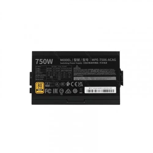 Блок питания Cooler Master MWE GOLD 750 V3 (MPE-7506-ACAG-BEU) 