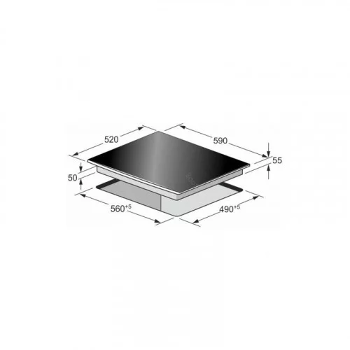 Варочная поверхность стеклокерамическая KAISER KCT 6715 F W 