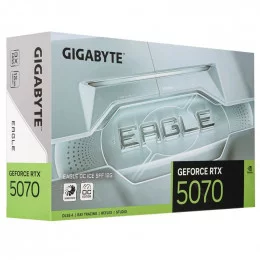 Видеокарта GIGABYTE GeForce RTX 5070 EAGLE OC ICE SFF (GV-N5070EAGLEOC ICE-12GD)                                                                                                                                                                          