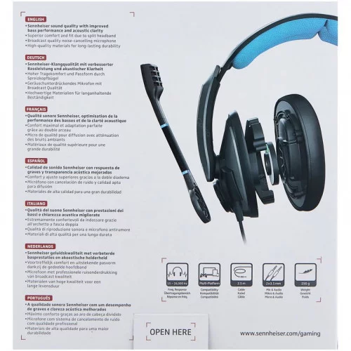 Гарнитура для пк Sennheiser GSP 300 