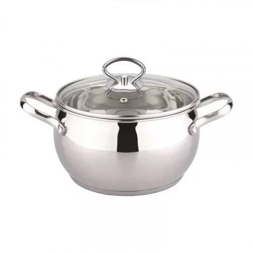 Кастрюля DOMOLETTI Black Modern LH120 2.5L с крышкой 