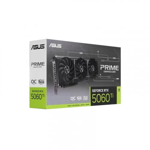 Видеокарта ASUS GeForce RTX 5060 Ti PRIME OC (PRIME-RTX5060TI-O16G) 