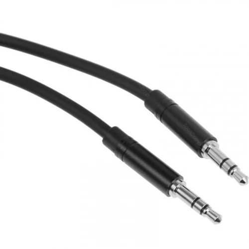 Кабель аудио Vention BAKBF (3.5mm Jack M - 3.5mm Jack M) 1м черный 