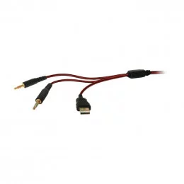 Наушники с микрофоном Defender Redragon Lagopasmutus красный+чёрный                                                                                                                                                                                       