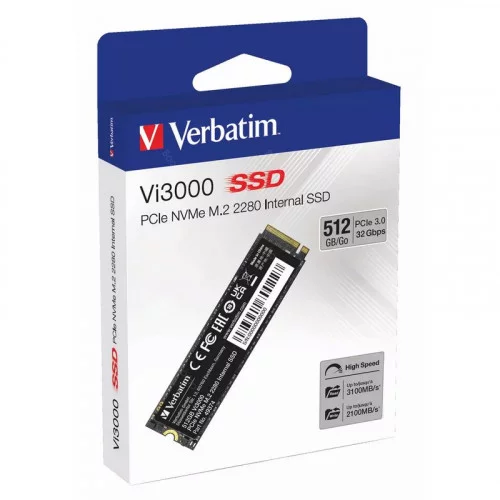Диск SSD M.2 PCI-E 512Gb VERBATIM Vi3000 (49374) 