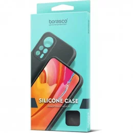 Чехол-накладка Borasco Silicone для Infinix Infinix Note 40 Pro черный                                                                                                                                                                                    