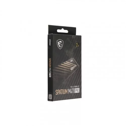 SSD M.2 накопитель 2 ТБ MSI SPATIUM M470 PRO (ALEG-710-2TCS) 
