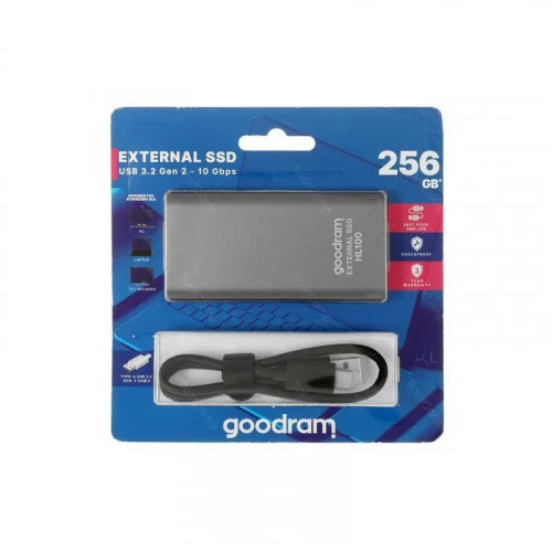 Жесткий диск внешний SSD ext 256Gb GoodRam HL100 SSDPR-HL100-256 