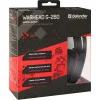 Наушники с микрофоном Defender Warhead G-260 красный+чёрный 