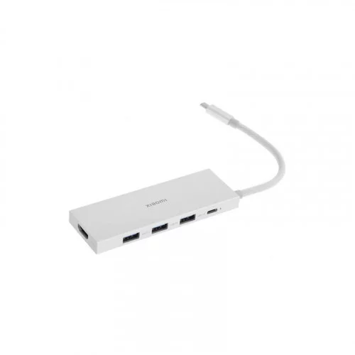 Док-станция Xiaomi 5-in-1 Type-C Hub серебристый (BHR8804GL) 