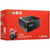 Блок питания ADATA XPG CORE REACTOR II 1200 GOLD [COREREACTORII1200G-BKCE] черный 
