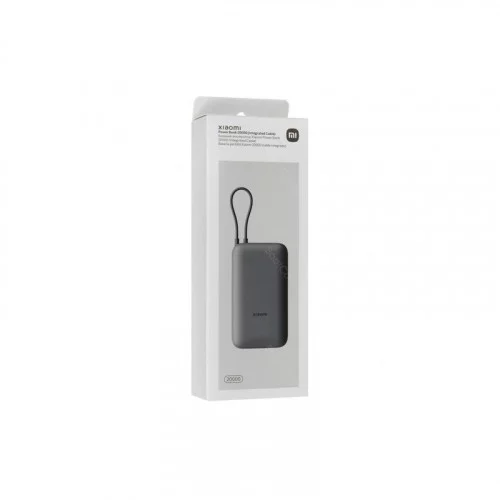 Портативная батарея Xiaomi Power Bank 20000mAh серая (BHR9740GL) 