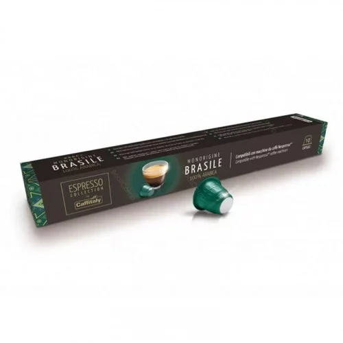 Кофе в капсулах Caffitaly для кофе-машин NESPRESSO - BRASILE 