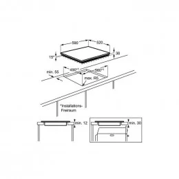 Поверхность электрическая Electrolux EHF6232FOK                                                                                                                                                                                                           