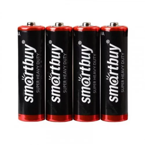 Батарейки Smartbuy R6/4B (48/960) (SBBZ-2A04B) BL-4 