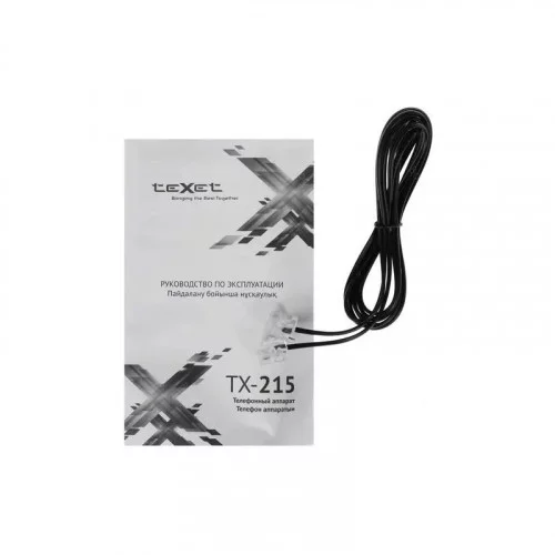 Телефон teXet TX-215 Black 