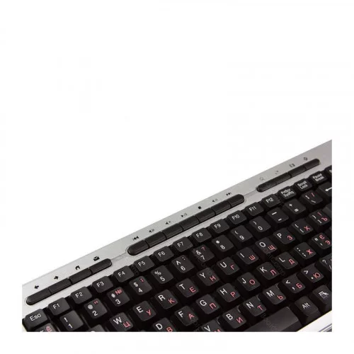 Клавиатура SVEN Standart 309M USB silver 