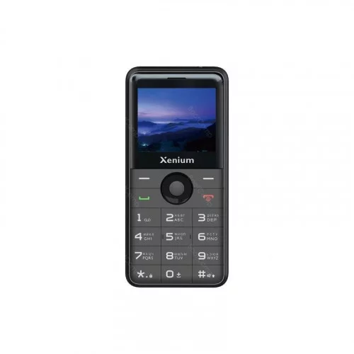 Телефон мобильный Xenium X700 черный 