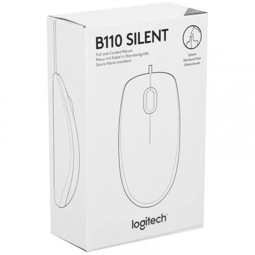 Мышь Logitech B110 Silent Black (910-005508) 