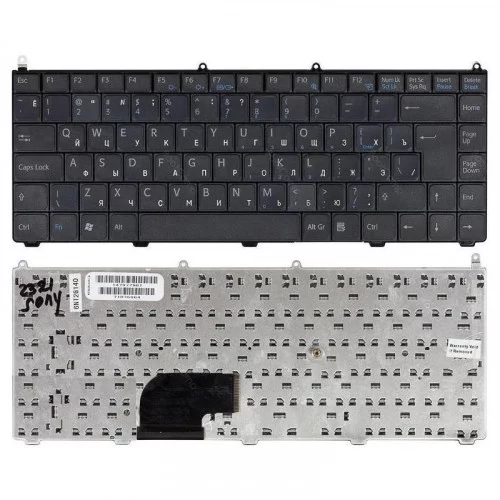 Клавиатура для ноутбука Sony Vaio VGN-AR VGN-FE черная 
