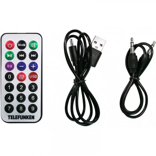 Портативная колонка Telefunken TF-PS2307 Чёрный 