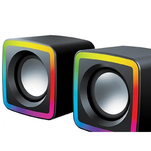 Колонки Qumo Glow черный 