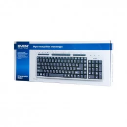 Клавиатура SVEN Standart 309M USB silver                                                                                                                                                                                                                  