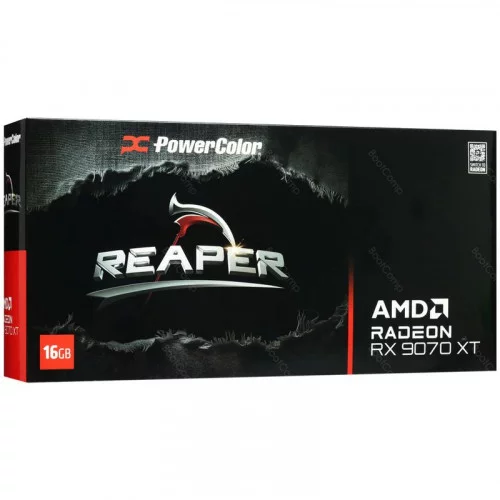 Видеокарта PowerColor AMD Radeon RX 9070 XT Reaper (RX9070XT 16G-A) 