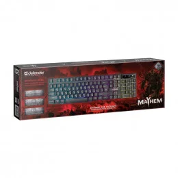 Клавиатура игровая Defender Mayhem GK-360DL RGB                                                                                                                                                                                                           