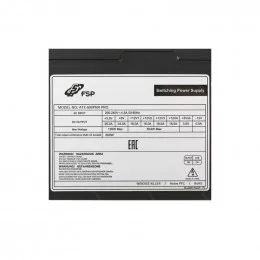 Блок питания FSP PNR PRO 600W (ATX-600PNR PRO)                                                                                                                                                                                                            