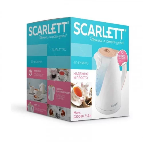 Чайник электрический SCARLETT SC-EK18P43 