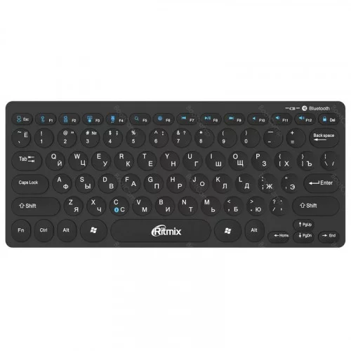 Клавиатура беспроводная RITMIX RKB-310BTH Black 