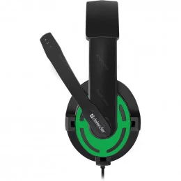 Наушники с микрофоном Defender Warhead G-300 зелёный                                                                                                                                                                                                      