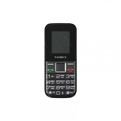 Телефон мобильный teXet TM-206 черный 