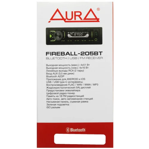 Автопроигрыватель AurA FIREBALL-205BT 