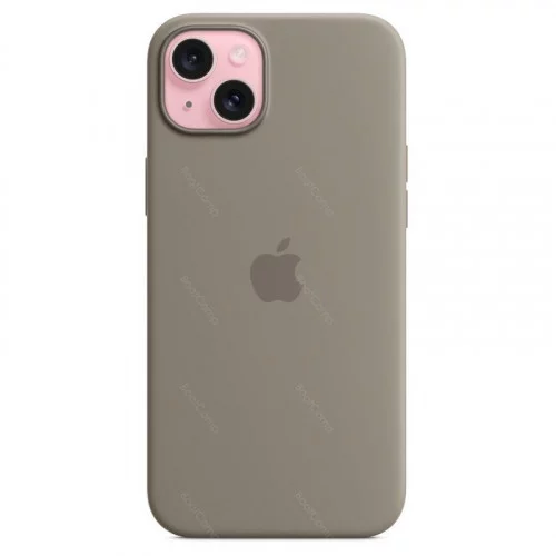 Чехол Apple iPhone 15 Plus Silicone Case with MagSafe - Clay MT133 