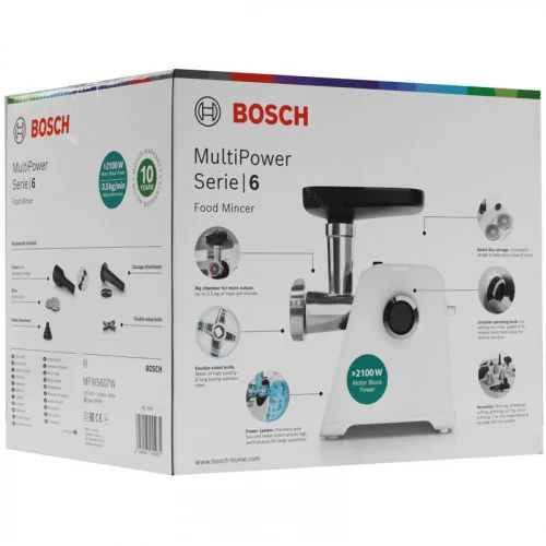 Мясорубка Bosch MFWS607W 