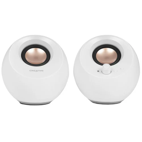 Колонки Creative PEBBLE PRO белый 