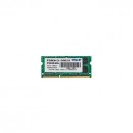 Оперативная память DDR3 SODIMM 4Gb 1600MHz Patriot 1.5V PSD34G16002S                                                                                                                                                                                      