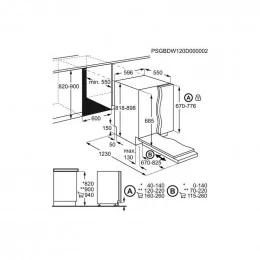 Машина посудомоечная встраиваемая Electrolux EEG69420W                                                                                                                                                                                                    