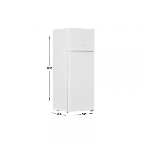 Холодильник VESTEL VDD216FW 