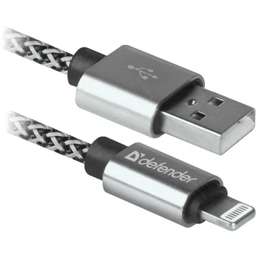 Кабель Defender ACH01-03T PRO USB2.0-Lightning(M) (87809) 