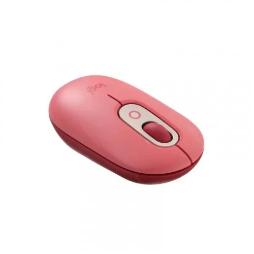 Беспроводная мышь Logitech POP Mouse розовый (910-006548) 