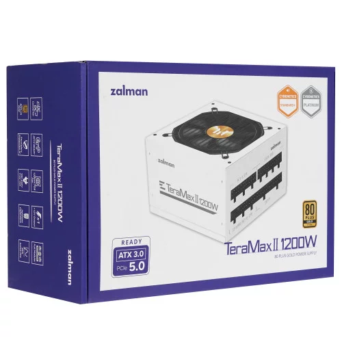 Блок питания ZALMAN TeraMax II 1200W WHITE [ZM1200-TMX2 WH] белый 