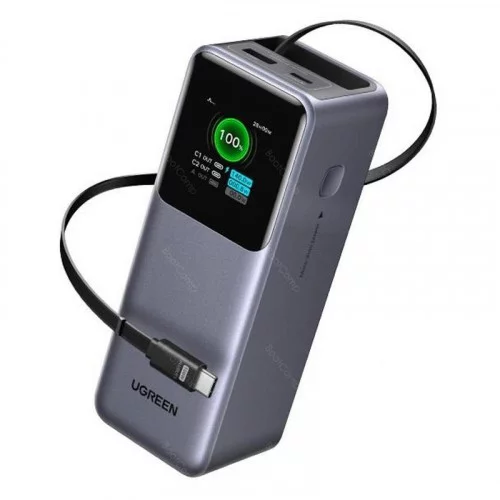 Портативная батарея Ugreen PB726 (55987B) 20000мАч серая 