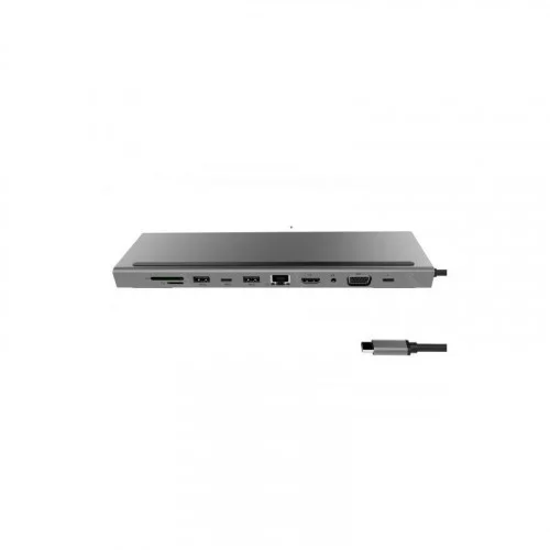 Док-станция/Сетевой адаптер USB 3.1 Type-C KS-is KS-474 