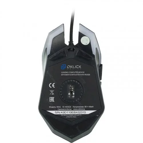 Мышь Oklick 905G INVASION черный 